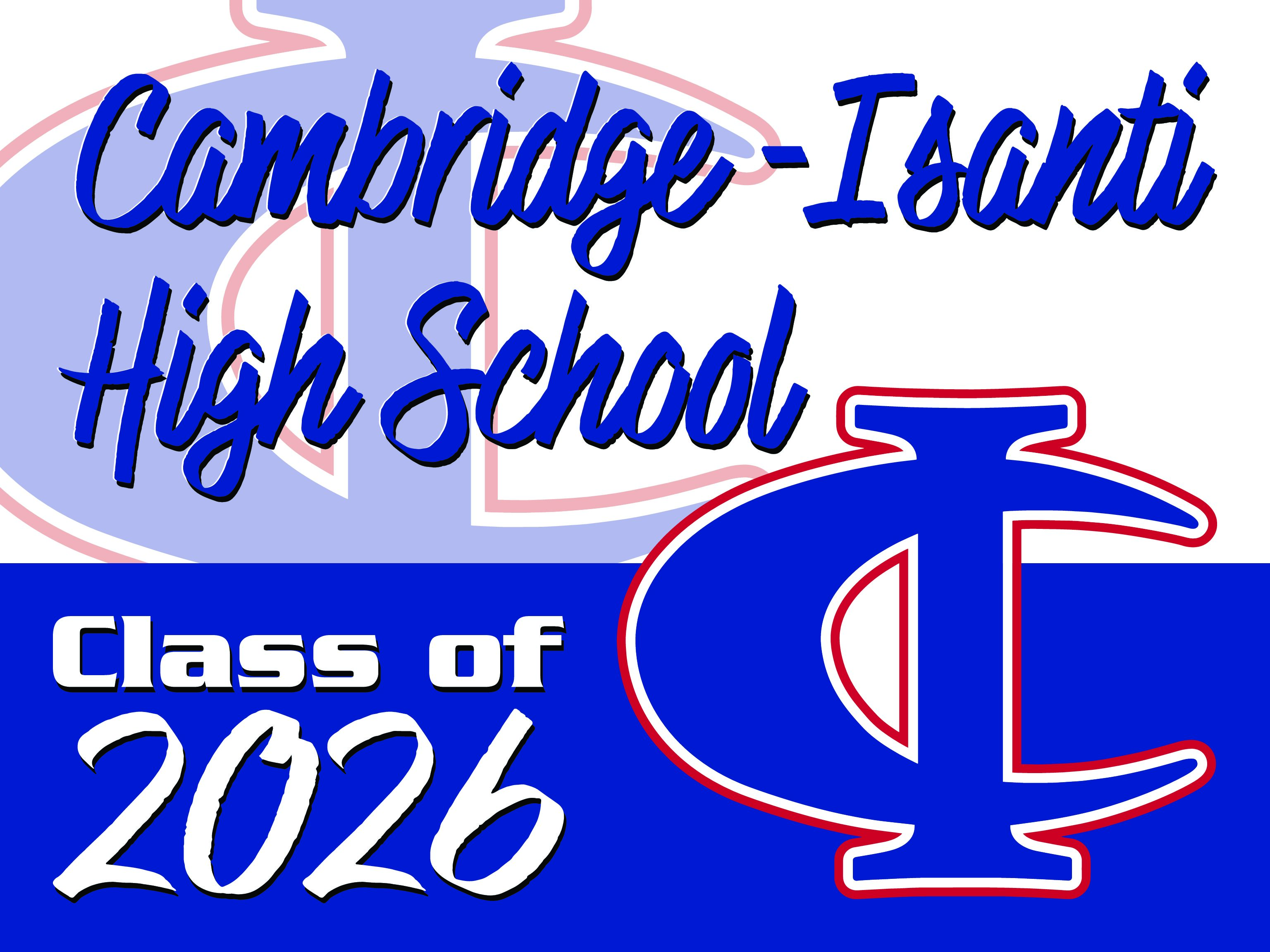 2026 Graduation Yard Sign