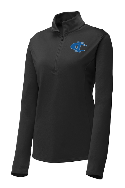 Women's 1/4 Zip Long Sleeve - Image 2