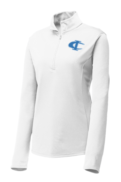 Women's 1/4 Zip Long Sleeve - Image 3